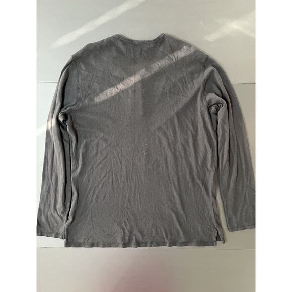 Vince Henley Long Sleeve Shirt Men's XL Black Designer Minimalist Luxury‎ Preppy - Picture 4 of 4